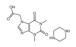 Acefylline Piperazine structure