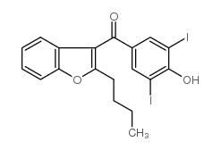 2-丁基-3-(3,5-二碘-4-羟基苯甲酰基)苯并呋喃图片