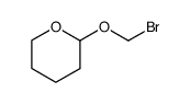 2-(bromomethoxy)tetrahydro-2H-pyran结构式