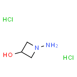 1-氨基氮杂环丁烷-3-醇二盐酸盐结构式