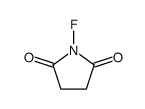 1-fluoropyrrolidine-2,5-dione结构式