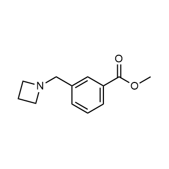 3-(氮杂环丁-1-基甲基)苯甲酸甲酯结构式