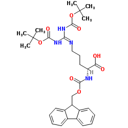 Fmoc-Nomega,Nomega'-双-Boc-D-精氨酸图片