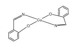 {copper(II) bis(salicylideneimino)}n Structure