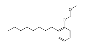 1-(2-(methoxymethyleneoxy)phenyl)octane Structure