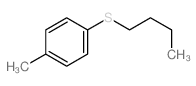 n-Butyl p-tolyl sulfide结构式
