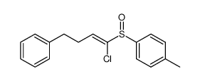 (Z)-1-chloro-4-phenyl-1-(p-tolylsulfinyl)-1-butene Structure