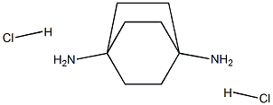 双环[2.2.2]辛烷-1,4-二胺二盐酸盐结构式