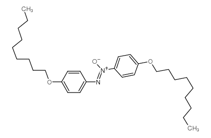 4,4'-Dinonyloxyazoxybenzene Structure