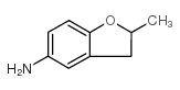 (2-甲基-2,3-二氢-1-苯并呋喃-5-基)胺结构式