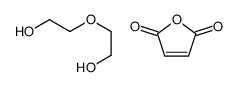 furan-2,5-dione,2-(2-hydroxyethoxy)ethanol Structure