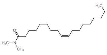 (E)-N,N-二甲基十八碳-9-烯酰胺结构式