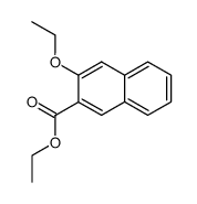 3-ethoxy-[2]naphthoic acid ethyl ester结构式
