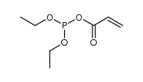 acryloyl diethyl phosphite Structure