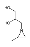 3-(2-methylaziridin-1-yl)propane-1,2-diol结构式