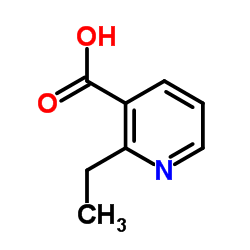 2-乙基烟酸结构式