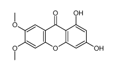 1,3-dihydroxy-6,7-dimethoxyxanthone Structure