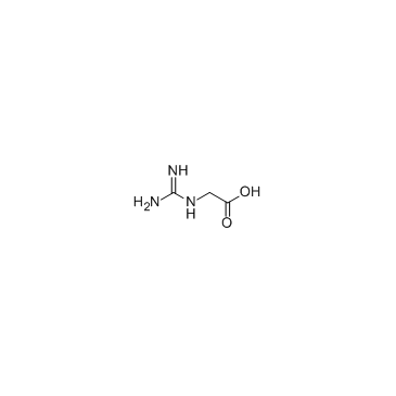 2-Guanidinoacetic acid structure