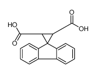 (1S,2S)-spiro[cyclopropane-3,9'-fluorene]-1,2-dicarboxylic acid结构式