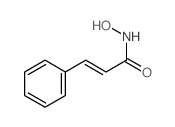 2-Propenamide,N-hydroxy-3-phenyl- Structure