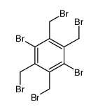 1,4-dibromo-2,3,5,6-tetrakis(bromomethyl)benzene结构式