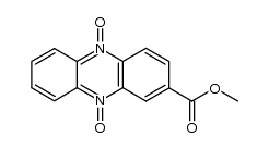 methyl 5,10-dioxyphenazine-2-carboxylate结构式