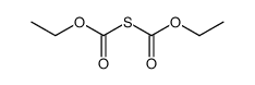 bis(ethoxycarbonyl) sulphide结构式