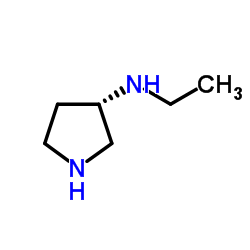 (3S)-(-)-3-(乙氨基)吡咯烷图片
