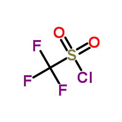 三氟甲烷磺酰氯结构式