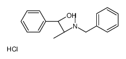 (R*,S*)-(+-)α-[1-(methylbenzylamino)ethyl]benzyl alcohol hydrochloride Structure