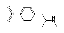p-nitromethamphetamine Structure