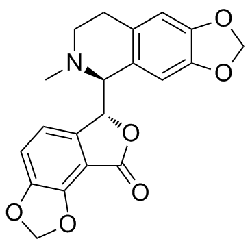 (+)-荷包牡丹碱； 右旋荷包牡丹碱； 毕枯枯林； 山乌龟碱结构式