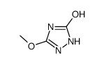 5-METHOXY-2,4-DIHYDRO-3H-1,2,4-TRIAZOL-3-ONE结构式