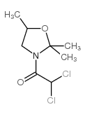 3-(Dichloroacetyl)-2,2,5-trimethyloxazolidine structure