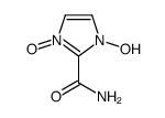 (9ci)-1-羟基-1H-咪唑-2-羧酰胺3-氧化物结构式