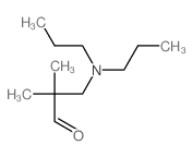 Propanal,3-(dipropylamino)-2,2-dimethyl-结构式