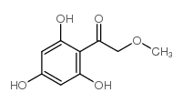 2-methoxy-1-(2,4,6-trihydroxyphenyl)ethanone Structure