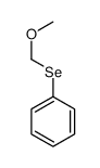 methoxymethylselanylbenzene Structure