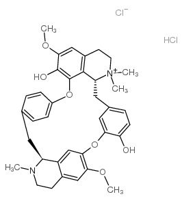 d-tubocurarine chloride Structure
