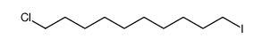 1-chloro-10-iododecane Structure