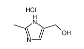 (2-methyl-1H-imidazol-5-yl)methanol hydrochloride Structure