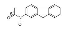N-(9H-Fluoren-2-yl)acetohydroxamic acid potassium salt结构式