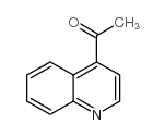 1-(喹啉-4-基)乙-1-酮结构式