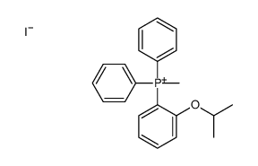 methyl-diphenyl-(2-propan-2-yloxyphenyl)phosphanium,iodide结构式