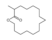 3-methyl-oxacyclohexadecan-2-one结构式