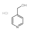 4-吡啶甲醇盐酸盐结构式