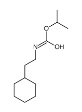propan-2-yl N-(2-cyclohexylethyl)carbamate结构式