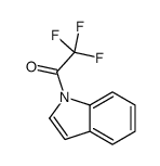 2,2,2-trifluoro-1-indol-1-ylethanone结构式