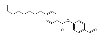 (4-formylphenyl) 4-octylbenzoate Structure