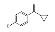 1-Bromo-4-(1-cyclopropylvinyl)benzene结构式
